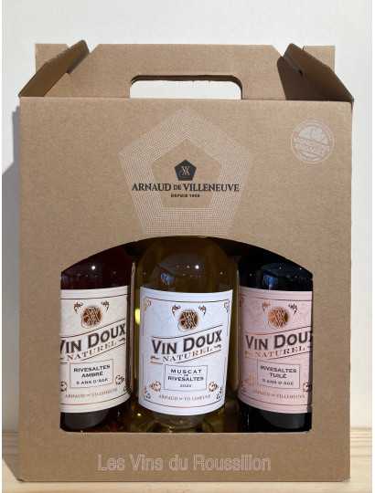 Domaine Arnaud De Villeneuve - Coffret de 3 Rivesaltes