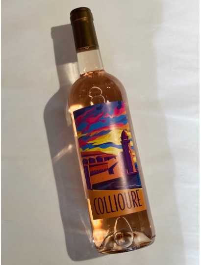 Carte postale Collioure - Rosé