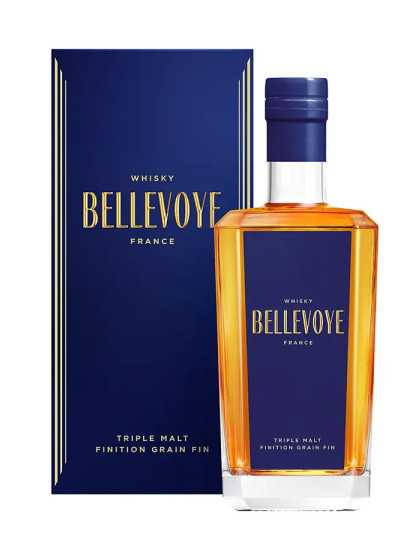Bellevoye - Whisky Bleu, Finition grain fin 70cl