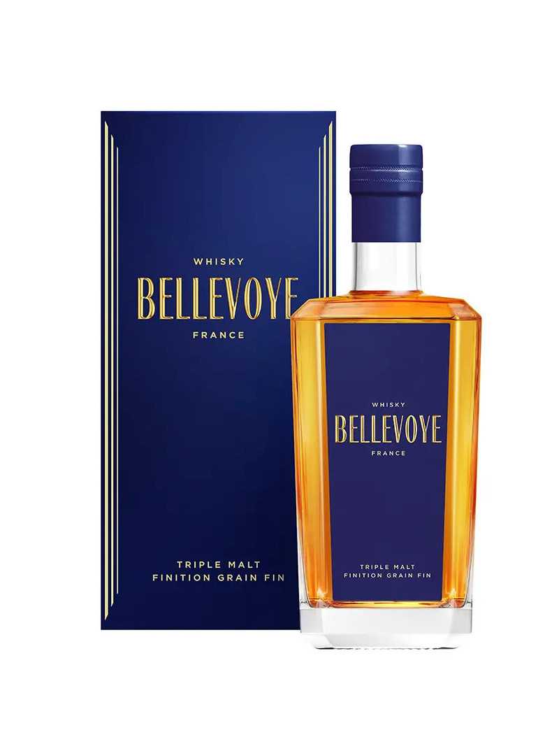 Bellevoye - Whisky Bleu, Finition grain fin 70cl Bellevoye - Whisky Bleu, Finition grain fin 70cl