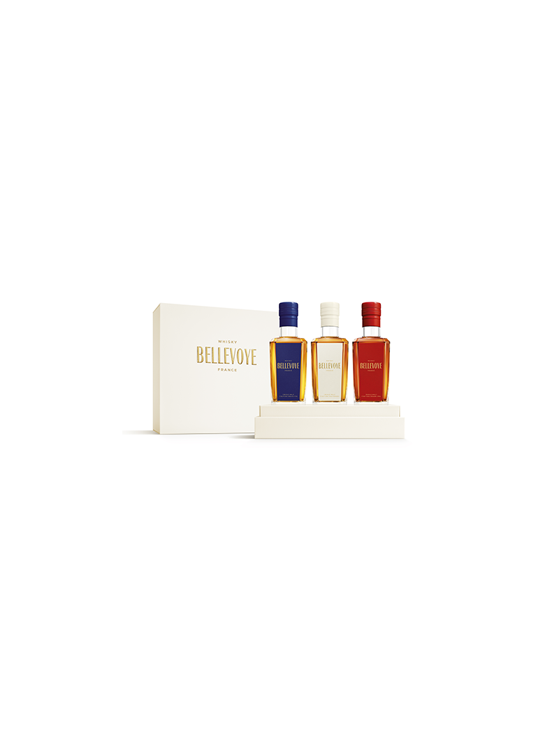 Bellevoye - Whisky Bleu, Blanc, Rouge (3x20cl)