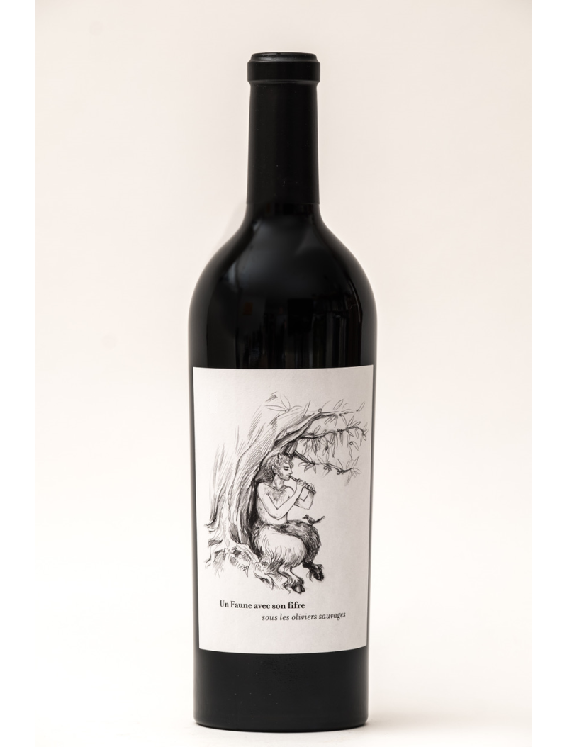 Domaine Clos des fées - Un faune avec son fifre sous les oliviers sauvages Rouge